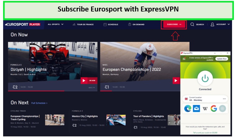 Subscribe-Eurosport-with-ExpressVPN-in-Australia
