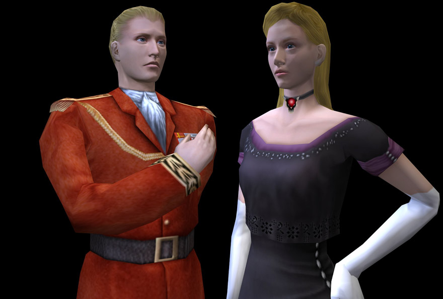 Alexia-an-Alfred-Ashford-in-Resident-Evil-in-Italy