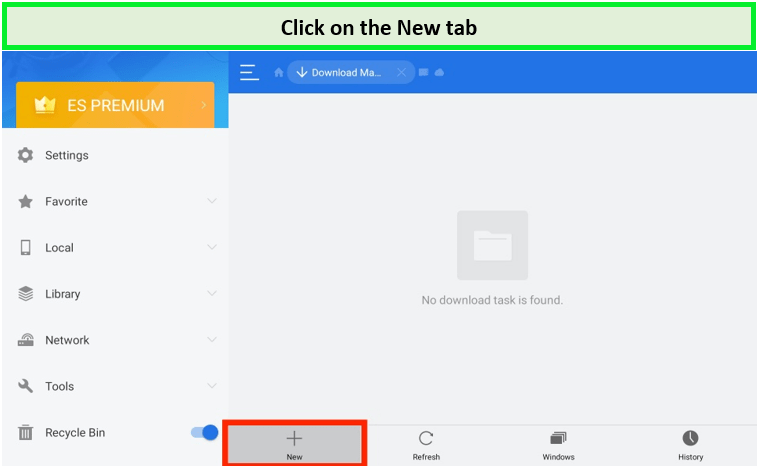 click-on-new-tab-in-India 