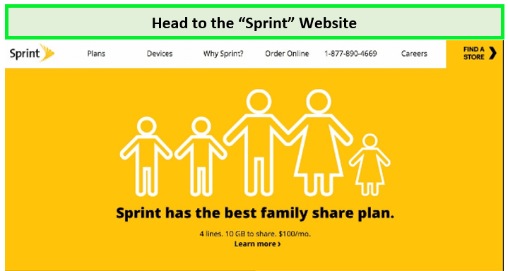 head-to-the-sprint-website