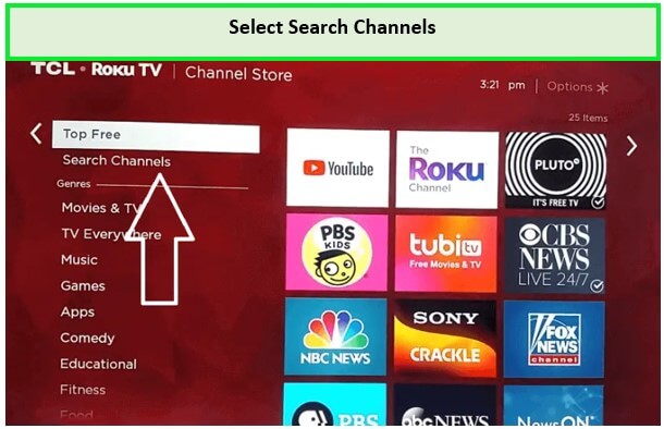 select-search-channels-in-South Korea