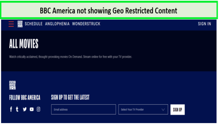 BBC-America-not-showing-Geo-Restricted-content-without-VPN