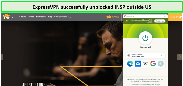Screenshot-of-INSP-unblocked-with-expressvpn-in-New Zealand