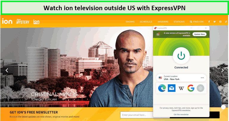 screenshoht-of-ION-television-unblocked-with-expressVPN-in-Germany