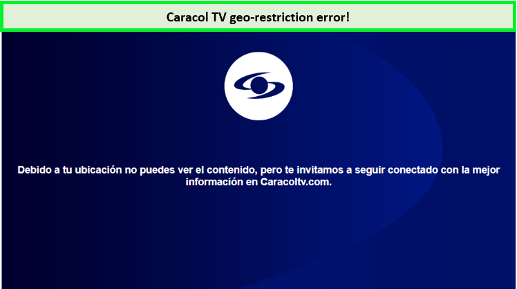 caracol-tv-geo-restriction-error-in-South Korea