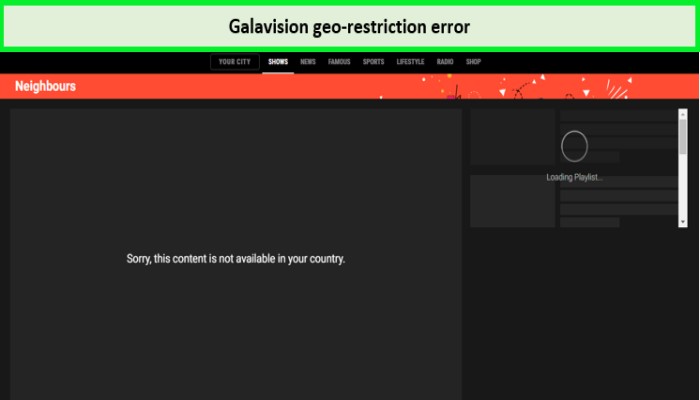 galavision-geo-restriction-error-outside-US
