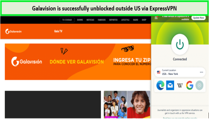 galavision-unblocked-with-expressvpn-in-South Korea