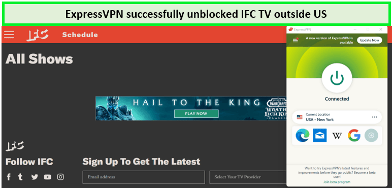 screenshot-of-ifc-tv-us-unblocked-with-expressVPN-in-UAE