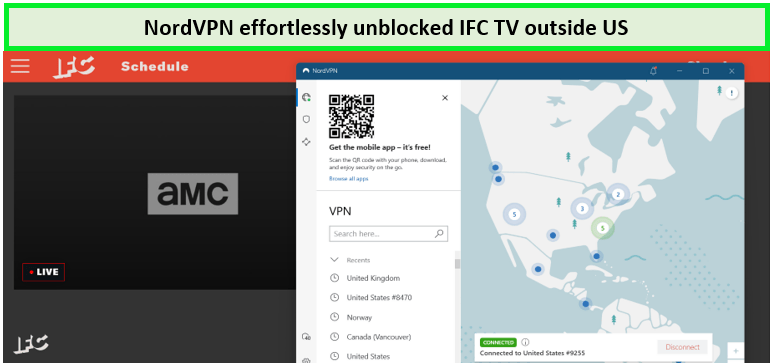 screenshot-of-ifc-tv-us-unblocked-with-nordvpn-in-Italy