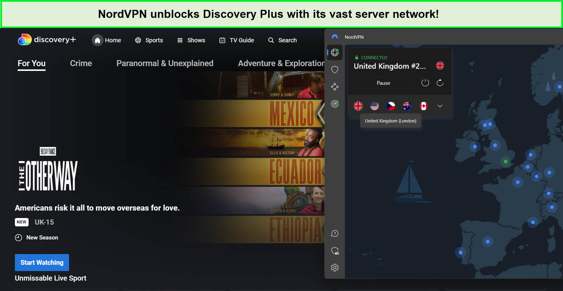 nordvpn-unblocks-discovery-plus-outside-uk
