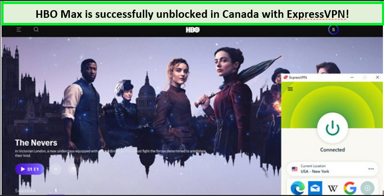screenshot-of-hbo-max-successfully-unblocked-in-canada
