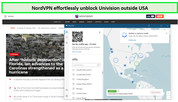 Watch-univision-in-Singapore-by-connecting-to-NordVPN