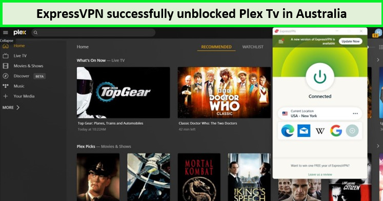 Access-Plex-tv-in-Australia-by-connecting-to-ExpressVPN