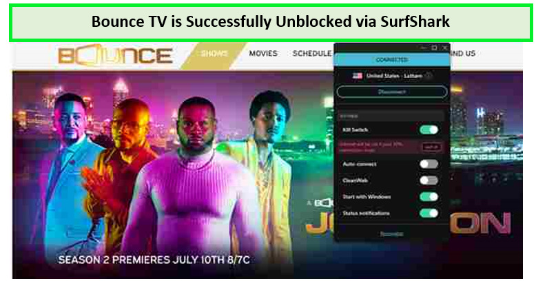 Bounce-TV-is-Successfully-Unblocked-via-SurfShark-ca