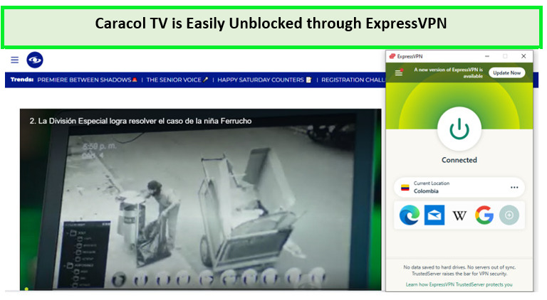 Caracol-TV-is-Easily-Unblocked-through-ExpressVPN-in-Hong Kong