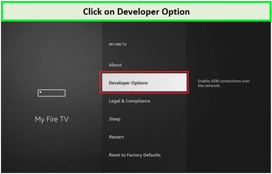 Click-on-Developer-Option