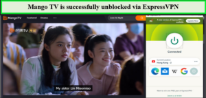 mango-tv-unblocked-via-expressvpn-in-South Korea