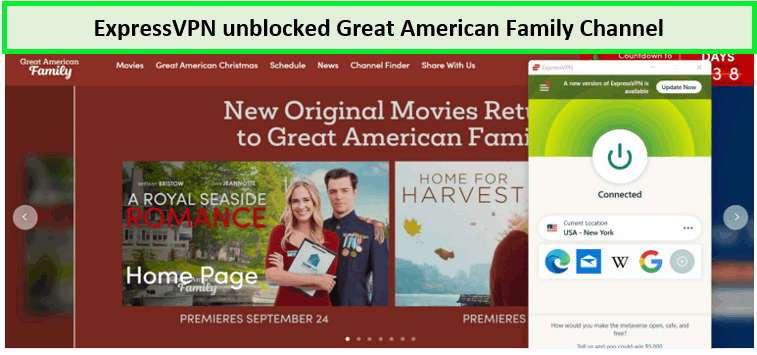 ExpressVPN-unblocked-Great-American-Family-Channel-in-New Zealand