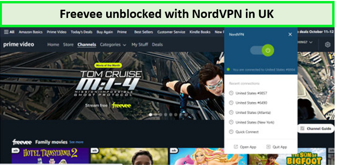 Freevee-in-UK-unblocked-via-NordVPN