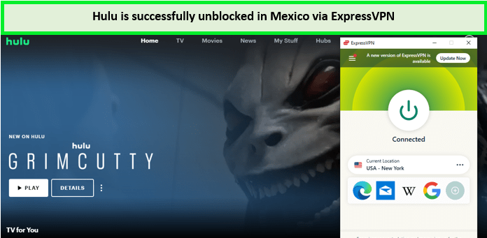 Screenshot-of-Hulu-unblocked-with-ExpressVPN-in-Mexico