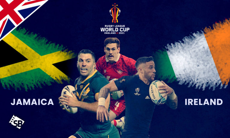 Watch Jamaica vs ireland mens rugby worldcup putside UK