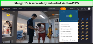 mango-tv-unblocked-via-NordVPN-in-USA