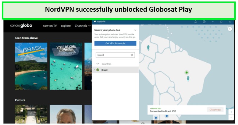 NordVPN-unblocking-globosat-play-in-uk