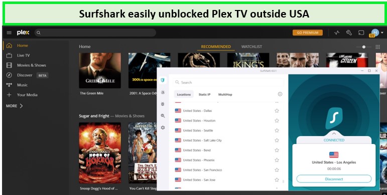 Access-Plex-tv-with-Surfshark-in-Italy