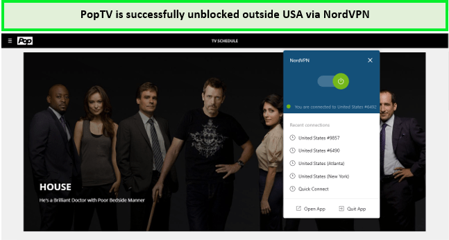 Pop-tv-unblocked-via-NordVPN-in-India
