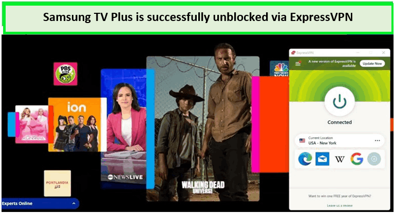 Samsung-TV-Plus-is-successfully-unblocked-via-ExpressVPN