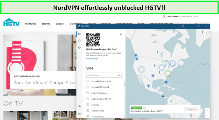 Screenshot-of-HGTV-unblocked-with-nordVPN
