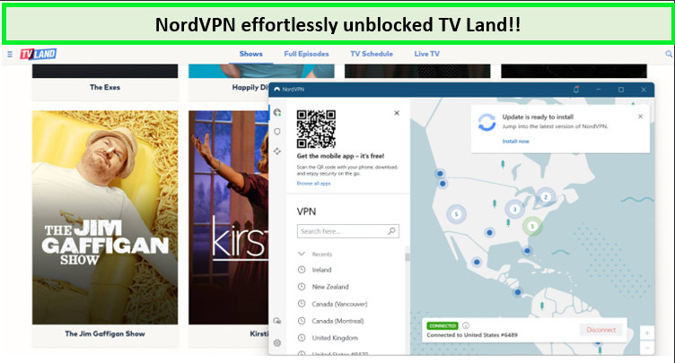 Screenshot-of-TV-Land-unblocked-with-NordVPN-in-UK