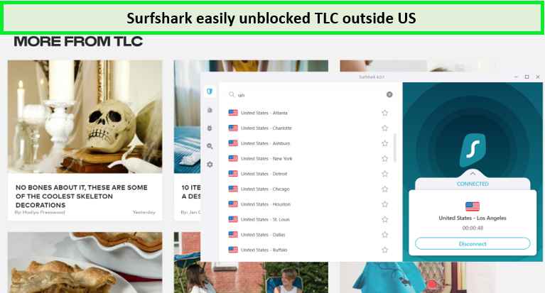 Screenshot-of-Surfsharkvpn-unblocking-TLC-in-Singapore