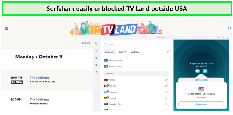 TV-Land-surfshark-outside-USA