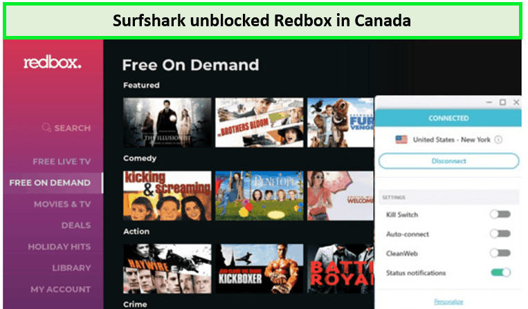 Watch-Redbox-in-Canada-with-surfshark