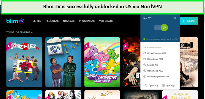 blim-tv-unblocked-with-NordVPN-in-Netherlands