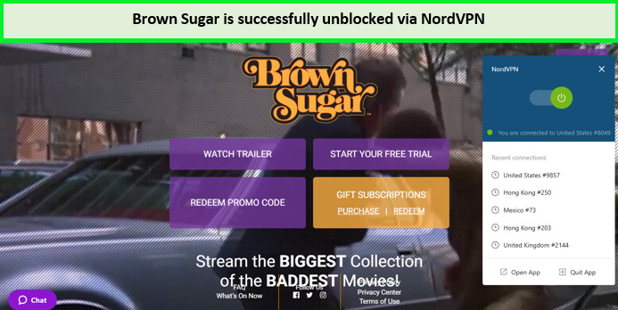 brown-sugar-unblocked-via-NordVPN-in-South Korea
