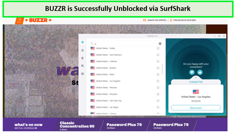 buzzr-unblocked-via-surfshark-vpn