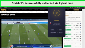 Match-tv-unblocked-via-cyberghost-in-France