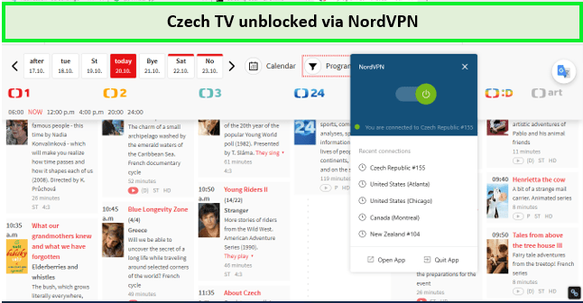 czech-tv-in-australia-bypassed-via-NordVPN