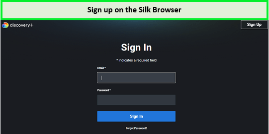 sign-up-for-discovery+-on-silk-browser