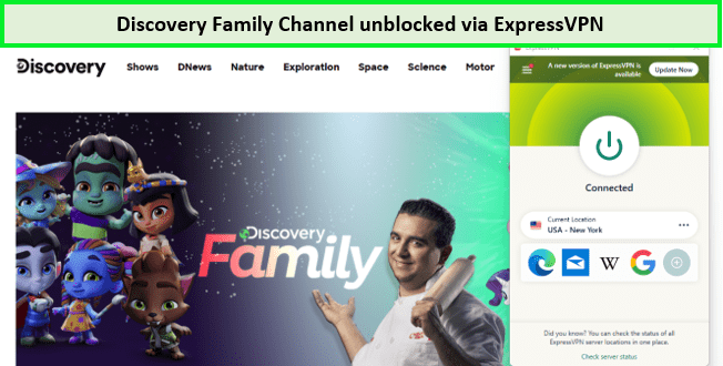 discovery-family-channel-unblocked-via-ExpressVPN-in-Italy