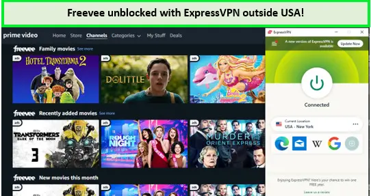 Expressvpn-unblocked-freevee-outside-USA