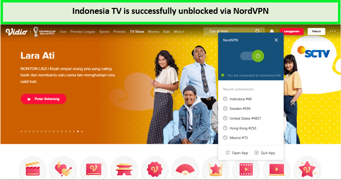 indonesia-tv-unblocked-via-NordVPN-in-Netherlands