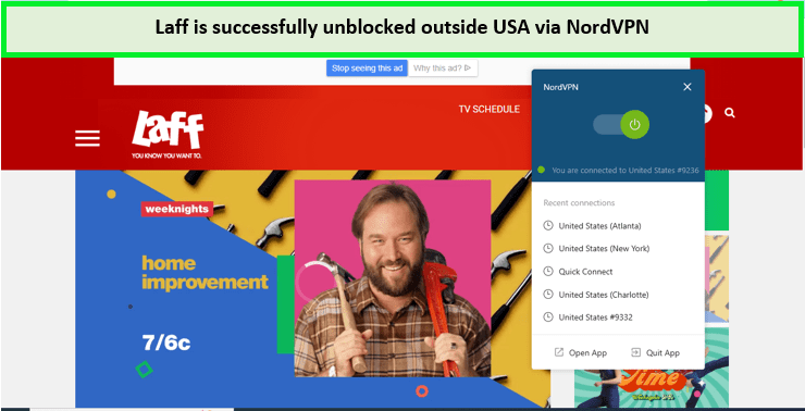 laff-unblocked-via-nordvpn-outside-USA