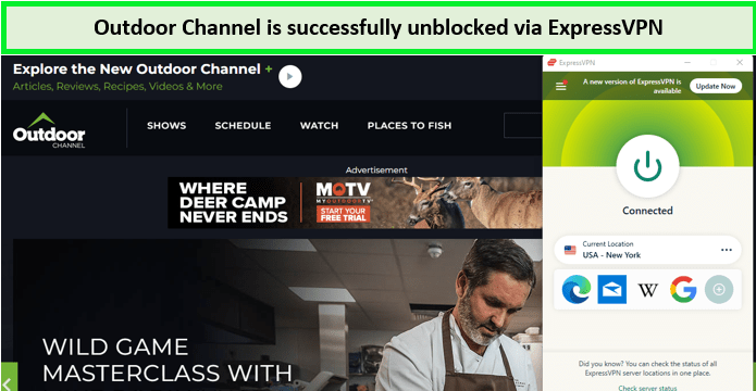 outdoor-channel-unblocked-via-ExpressVPN-in-UK