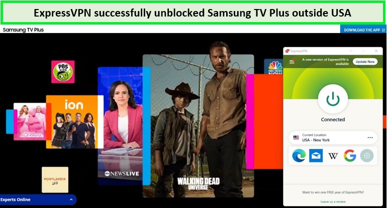 samsung-tv-plus-us-expressvpn-in-India