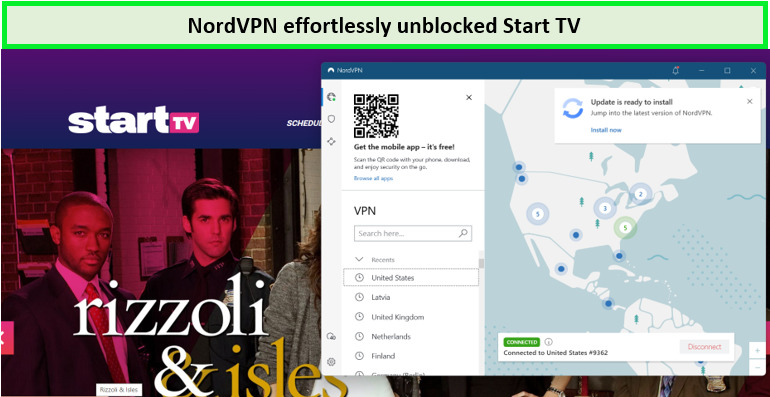 NordVPN-successfully-unblocked-Start-TV-in-Australia
