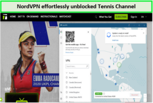 tennis-channel-us-nordvpn-in-India
