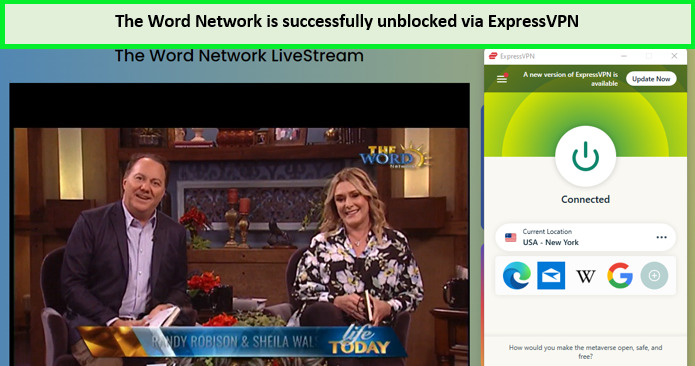 the-word-network-unblocked-via expressVPN-in-France